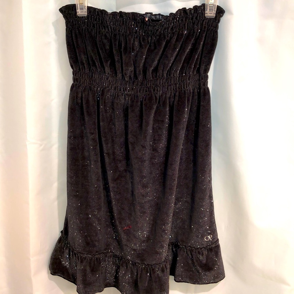 OP NWOT Small Velour Dress Cover Up (Tube Top Dress)